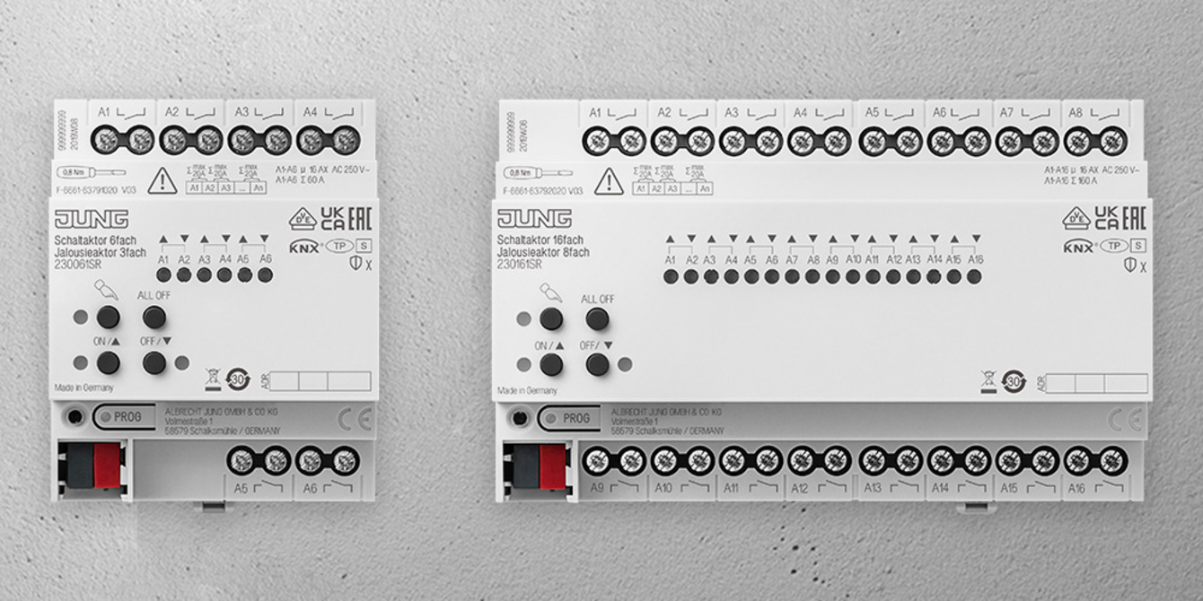 KNX Schalt- und Jalousieaktoren bei ESG Elektro-Service-Graz in Gunzenhausen