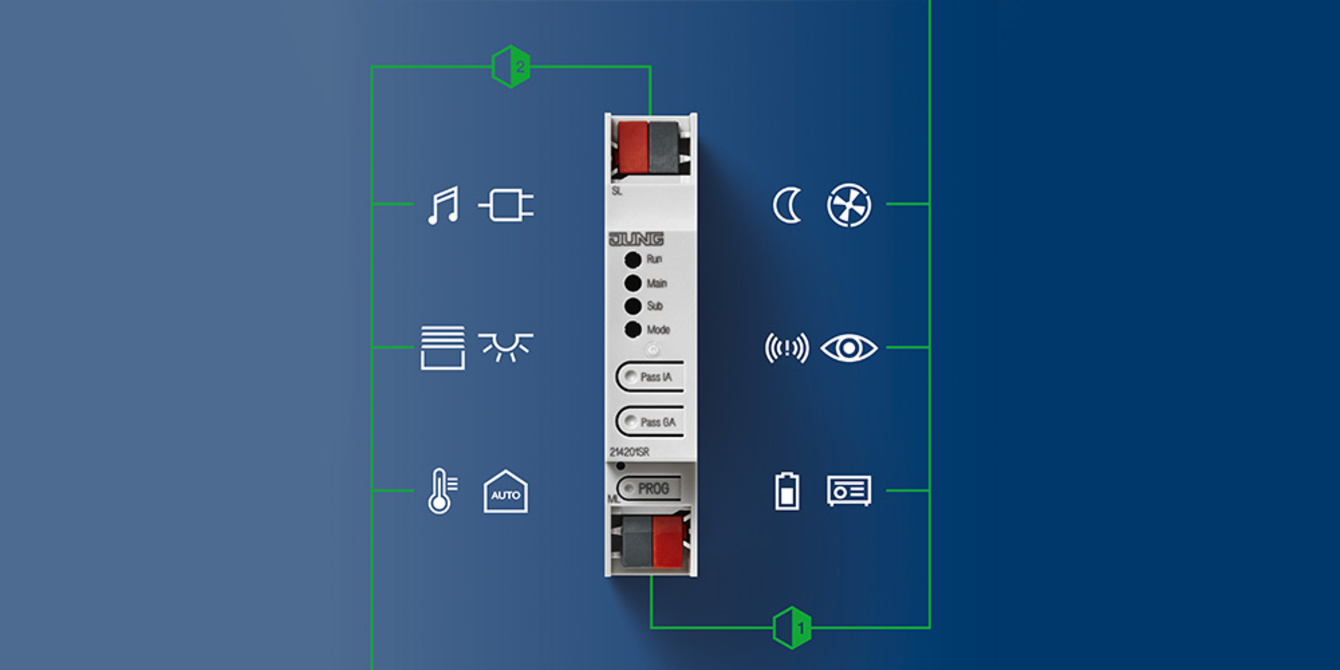 KNX Bereichs- und Linienkoppler bei ESG Elektro-Service-Graz in Gunzenhausen